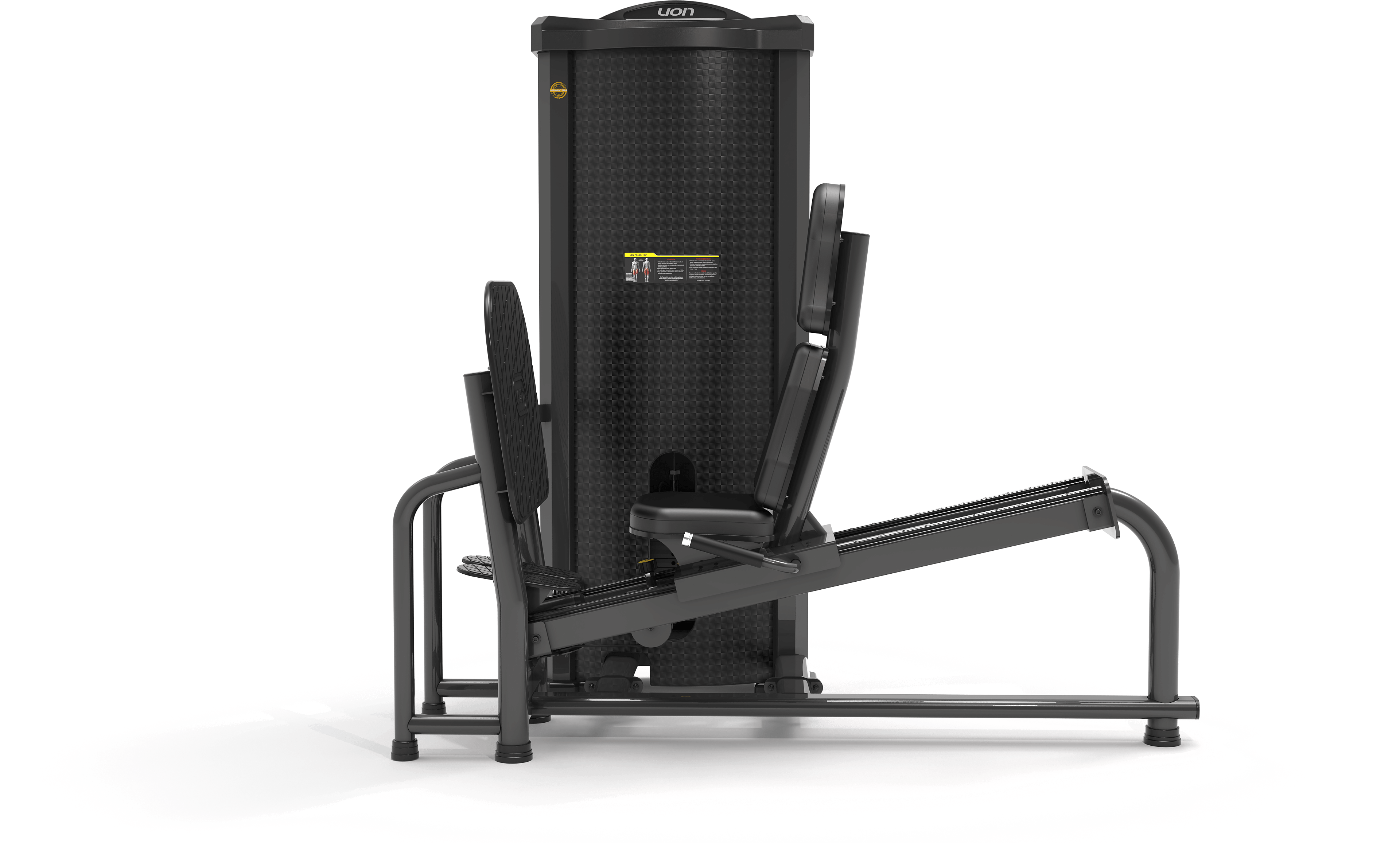 Leg Press 180° com Guia Linear